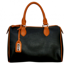 Henley Brittany Bag - Black/Tan
